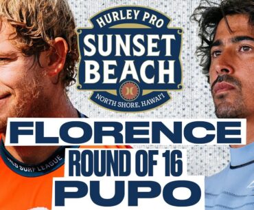 John John Florence vs Miguel Pupo | Hurley Pro Sunset Beach 2024 - Round of 16