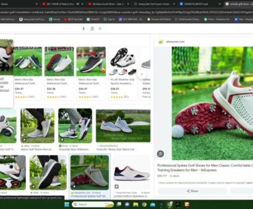 The Difference between "indoor golf shoes" vs. "outdoor golf shoes"