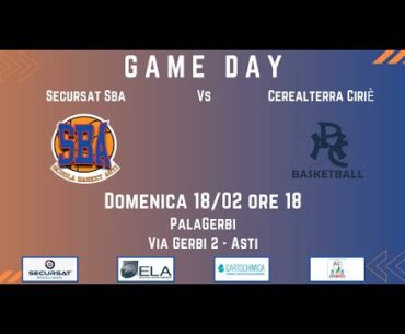 SECURSAT SBA vs  Cerealterra Cirie'