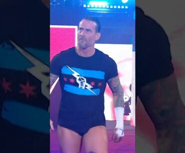 CM Punk arrives at #RoyalRumble ⚡️