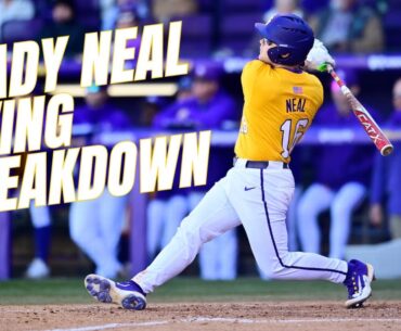 LSU Baseball Brady Neal Swing Breakdown