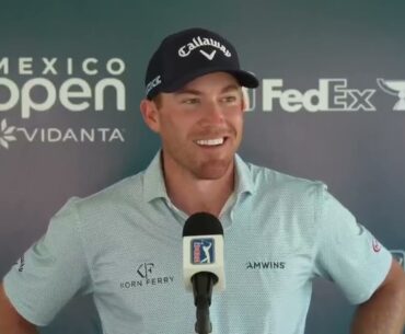 Robby Shelton Thursday Flash Interview 2024 Mexico Open at Vidanta