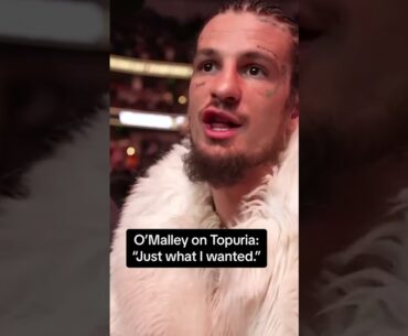 O'Malley's reaction to Topuria winning 👀 #UFC298