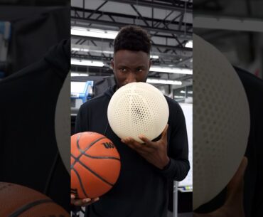 This Airless Basketball is 3D Printed!