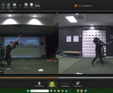 Two Golf Balls and a Chair Drill for Follow Through