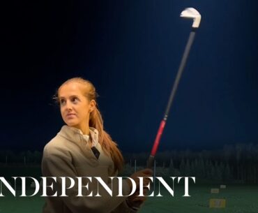 Professional golfer told how to swing by random man