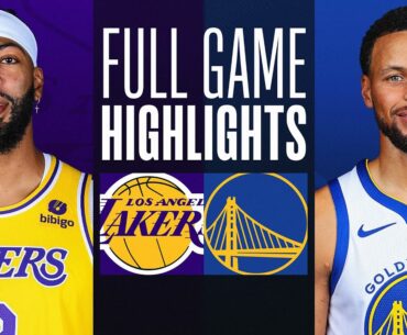 LAKERS at WARRIORS | FULL GAME HIGHLIGHTS | February 22, 2024
