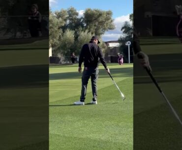 Thomas makes the course his personal playground with these club tricks ✨