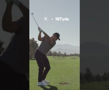Xander Schauffele's Stock Yardages