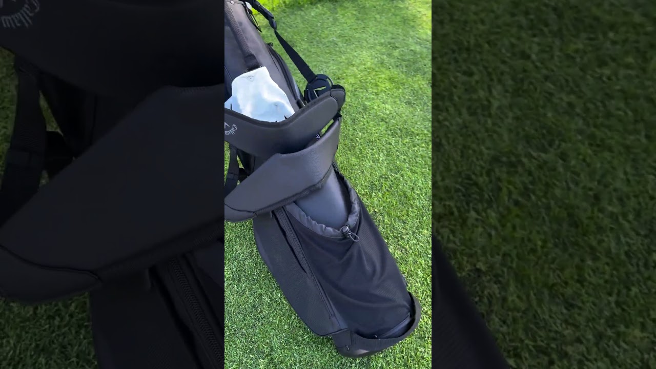 Whatever the weather, wherever the course, the NEW Callaway Par 3 Bag is a formidable partner! Whatever the weather, wherever the course, the NEW Callaway Par 3 Bag is a formidable partner!