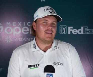 Sami Valamaki Thursday Flash Interview 2024 Mexico Open at Vidanta