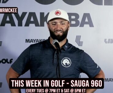 Jon Rahm said Bad Bunny music in the background helped with his opening tee shot on LIV