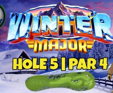 Master, QR Hole 5 - Par 4, EAGLE - Winter Major 2024 Tournament, *Golf Clash Guide*