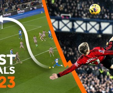 BEST Premier League Goals From 2023 Ft. Garnacho, Haaland & Salah