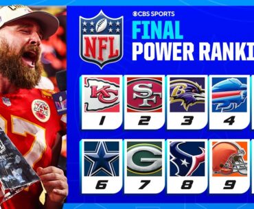 FINAL NFL POWER RANKINGS: Is the Bills' Super Bowl window CLOSING?? | CBS Sports