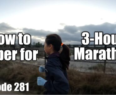 HOW TO #TAPER FOR A 3-HOUR #MARATHON #marathontraining #running #endurancetraining