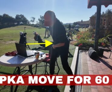 THE BROOKS KOEPKA MOVE FOR 60 YARDS! #golf