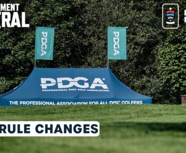 2024's Biggest PDGA Rule Changes || Tournament Central on Disc Golf Network