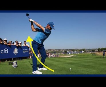 2024 Long Hitter "Nicolai Højgaard" Awesome Swing Motion & Slow Motion,「ニコライ・ホイゴー」の素晴らしいスイングモーションと