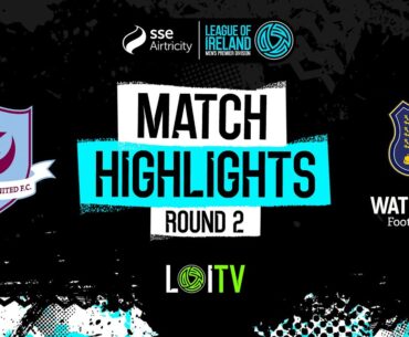 SSE Airtricity Men's Premier Division Round 2 | Drogheda United 1-4 Waterford | Highlights