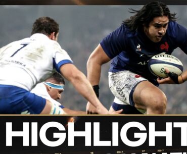 HIGHLIGHTS | FRANCE V ITALY | 2024 MENS GUINNESS SIX NATIONS