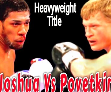 Anthony Joshua Vs Alexander Povetkin #FullHighlights #TKO