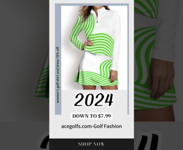 Looking for ladies golf outfits from 34.99?Get it now.240131_xy_2 #golf womensfashion #style#ootd