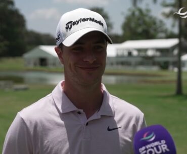 Guido Migliozzi Wednesday Interview Previe 2024 Magical Kenya Open © DP Wolrd Tour