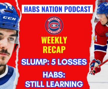 HABS WEEKLY RECAP: HABS SLUMP