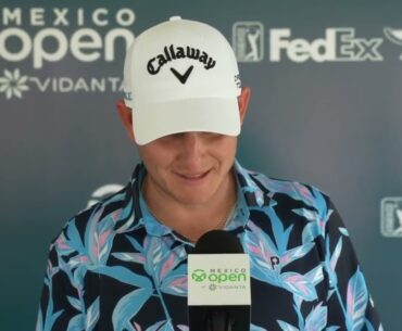 Emiliano Grillo Saturday Flash Interview 2024 Mexico Open at Vidanta