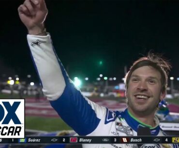 Daniel Suárez, Kyle Busch and Ryan Blaney reflect on photo finish at Atlanta | NASCAR on FOX