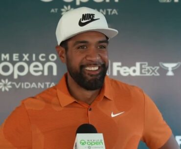 Tony Finau Friday Flash Interview 2024 Mexico Open at Vidanta
