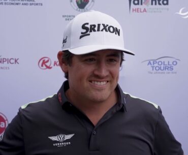 Darius Van Driel Winner Sunday Interview 2024 Magical Kenya Open © DP World Tour