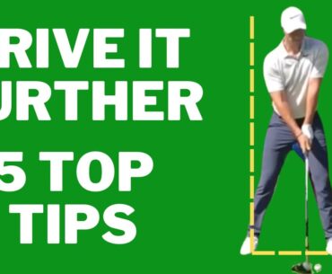 5 Ways to Get More Distance off The Tee