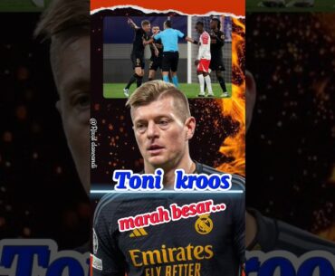 Toni kroos dibuat marah oleh pemain RB leipzig