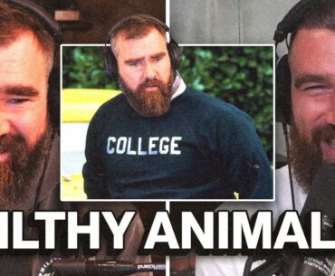 'It was a filthy house... but so much fun" - Jason and Travis Kelce on being college 'degenerates'