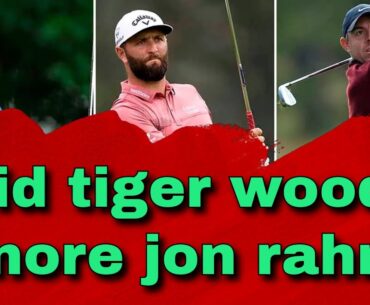 Did Tiger woods ignore Jon rahm for joining LIV Golf?