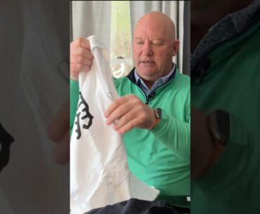 Unboxing Tiger Woods Sun Day Red swag. #golf #tigerwoods #sundayred