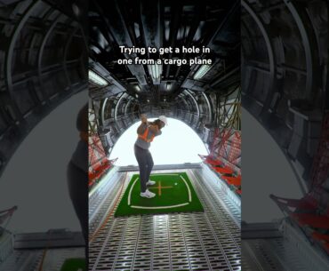 POV: You hit a golf shot out of a cargo plane… #ad