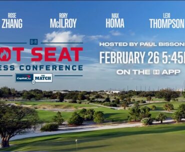 Hot Seat Press Conference Presented by Capital One