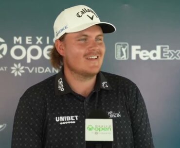 Sami Valamaki Friday Flash Interview 2024 Mexico Open at Vidanta