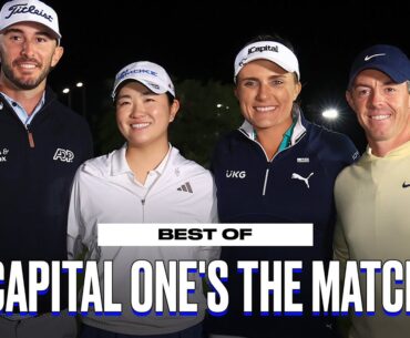 Best Moments of Capital One's The Match | Rory McIlroy, Lexi Thompson, Rose Zhang and Max Homa