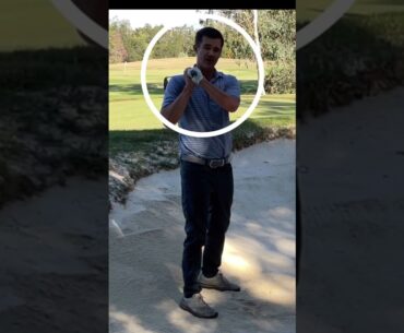 Mastering Bunker Play  #golf #golfcoach #golfingtips