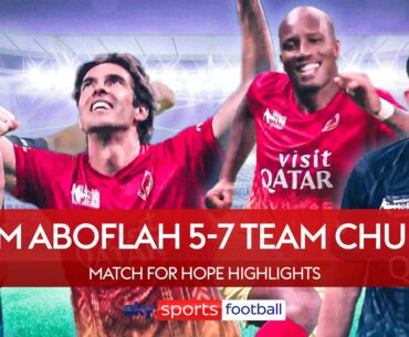 Hazard, Drogba, Kaka and Villa shine! 🤩 | Team Aboflah 5-7 Team Chunkz | Match 4 Hope Highlights