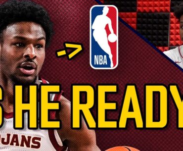 Is Bronny James ready to declare for the 2024 NBA Draft?