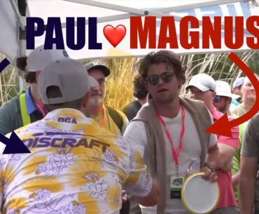 Magnus Carlsen, Chess GOAT, at Disc Golf Tournament, Meets Paul McBeth, Commentators in Love
