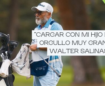 Entrevista Walter y Diego Salinas, padre e hijo, caddies del Korn Ferry Tour