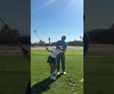 Beginners making amazing improvements during my San Diego golf school #golf #golfswingcoach