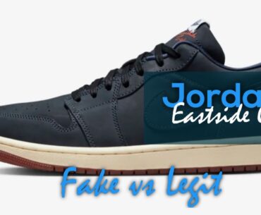 Jordan 1 Eastside Golf UA pair vs Legit..Meron sa mall pullout?