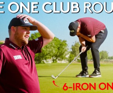 Tour Pro shoots UNBELIEVABLE score with just a 6-IRON!